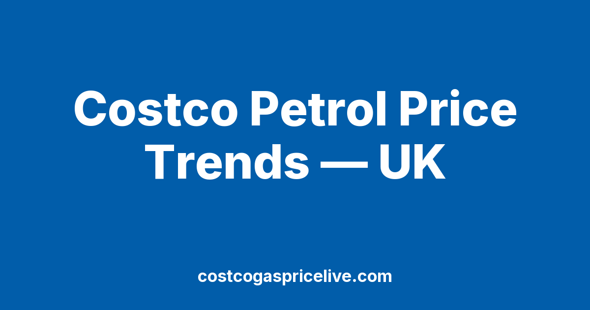 Costco Petrol Price Trends in the UK: Biggest Movers Right Now