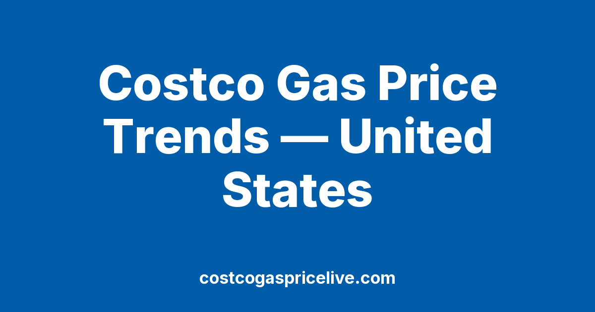 Costco Gas Price Trends: Biggest Movers Right Now